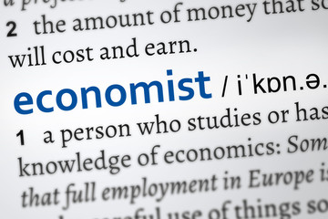 economist word. Focus on the definition