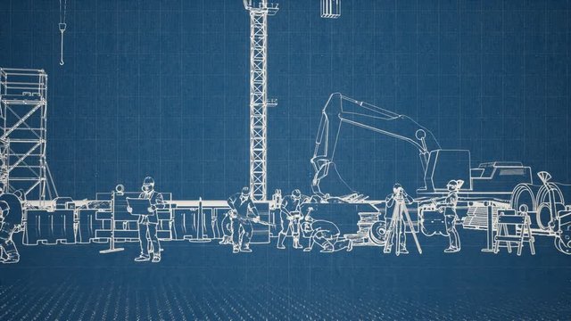 Under Construction 3d Animation