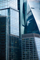 Fototapeta premium skyscrapers in Moscow city