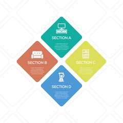 HOME APPLIANCES AND FURNITURE CONCEPT