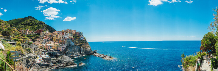 Panorama von Manarola Chinque Terre