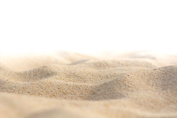 Obraz na płótnie Canvas The beach sand texture on the beach smooth texture