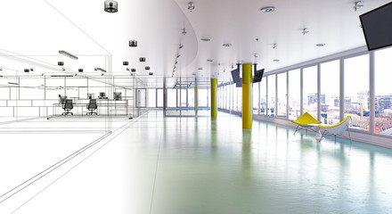 Centro commerciale, vendita, elettronica, illustrazione 3d