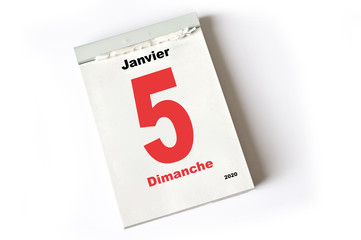 5. Janvier 2020