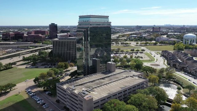 Aerial of Richardson in Dallas, Texas, 2018