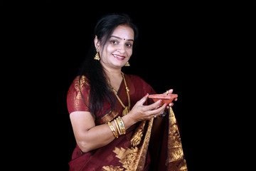 Diwali Indian Woman