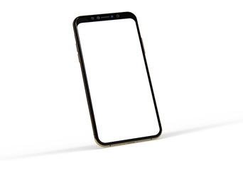 mobilephone in gold digital