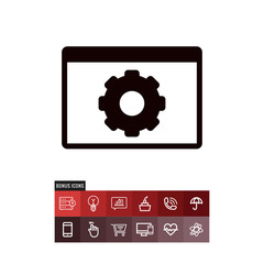 Command Window vector icon