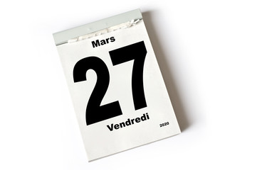 27. Mars 2020