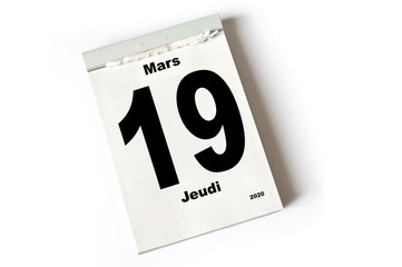 19. Mars 2020