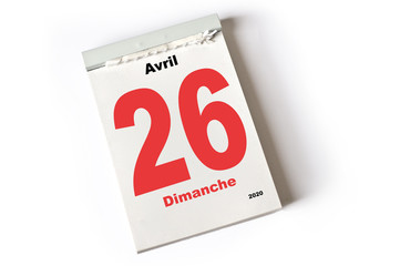 26. Avril 2020