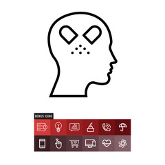 Medication vector icon