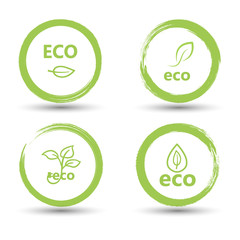 Eco green city. Environmental and Ecology concept, Vector illustration.