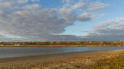 beach at sunset