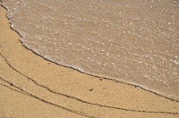 texture of sand
