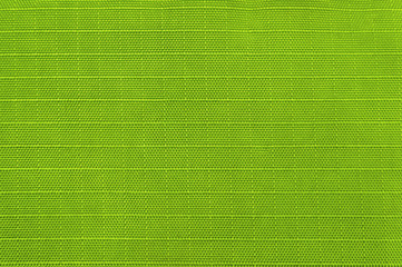 organic green rip stop strong and durable material of lasting touristic equipment and sportswear