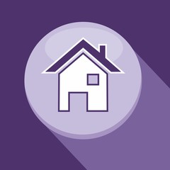 Vector illustration of a web icons - home