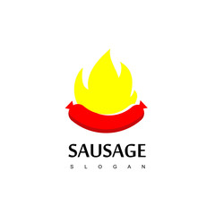 Burned Sausage Logo