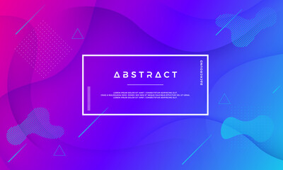 Modern geometric vector background. 