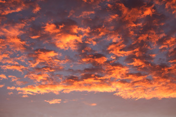Clouds at sunrise