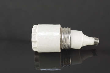 ceramic fuse on a black background