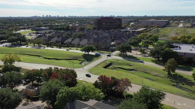 Aerial Of The University Of Texas Campus In Dallas, 2018