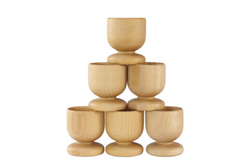 pyramid from egg stands