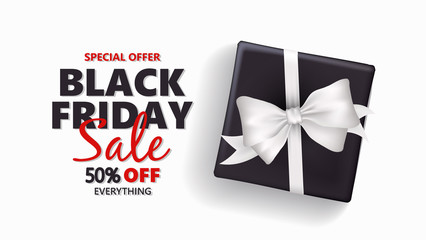 Black friday discount vector background, promotion, off sale design.