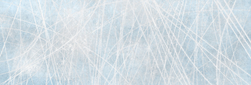Textur Eisbahn, Hintergrund Winter f&uuml;r Werbefl&auml;chen