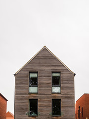 new unique design modern detached house in england