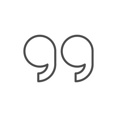Quote line icon