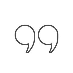 Quote line icon