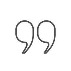 Quote line icon