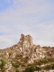 Fototapeta na wymiar Uchisar,Cappadocia,Turkey