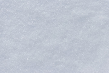 Obraz premium Texture of the white snow. Winter background