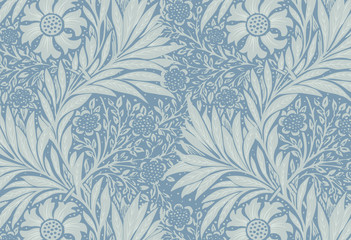 Image of Marigold by William Morris (1834-1896). Original from The MET Museum. Digitally enhanced by rawpixel. printed on Printed Glass Splashbacks