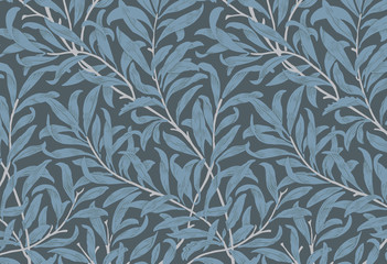 Willow Bough by William Morris (1834-1896). Original from the MET Museum. Digitally enhanced by rawpixel.