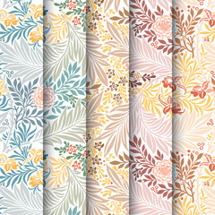 Larkspur by William Morris (1834-1896). Original from The MET Museum. Digitally enhanced by rawpixel.