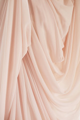 Pink fabric texture for abstract background, design and wallpaper, soft and blur style, smooth.