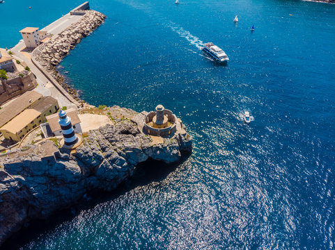 Spain, Balearic Islands, Mallorca, Serra de Tramuntana, Port de Soller