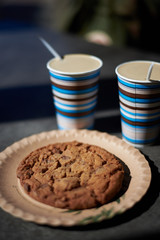 Café y galleta