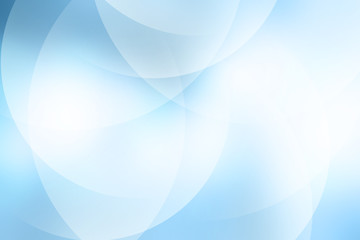 Blue blurred bokeh abstract for background