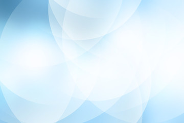 Blue blurred bokeh abstract for background