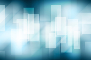 Obraz premium Blue blurred bokeh abstract for background