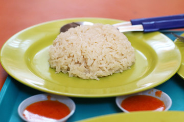 Tian Tian Hainanese Chicken Rice At Singapore