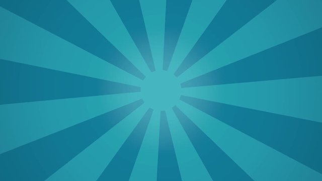 Arri&egrave;re-plan rayon de soleil tournant bleu (boucle)