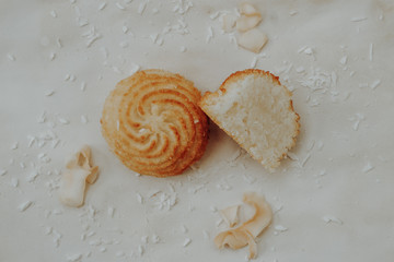 Feines italienisches Mandelgebäck