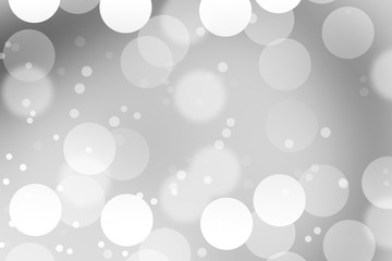 Gray bokeh blurred light abstract for background