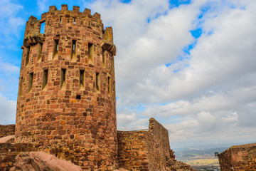 Atardecer en el castilo