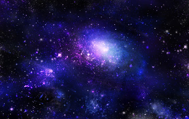 A space of the galaxy ,atmosphere with stars at dark background.	